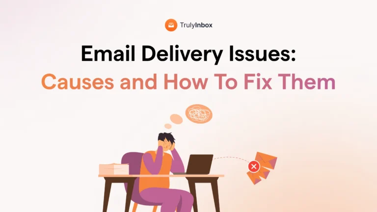Email delivery tells you whether your emails are making it to the recipient’s mailbox. In this blog, I help you identify and fix top email delivery issues.