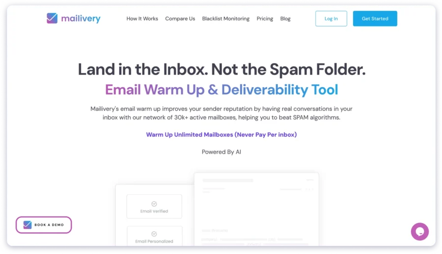 Mailivery allows you to connect unlimited email accounts for warm up.