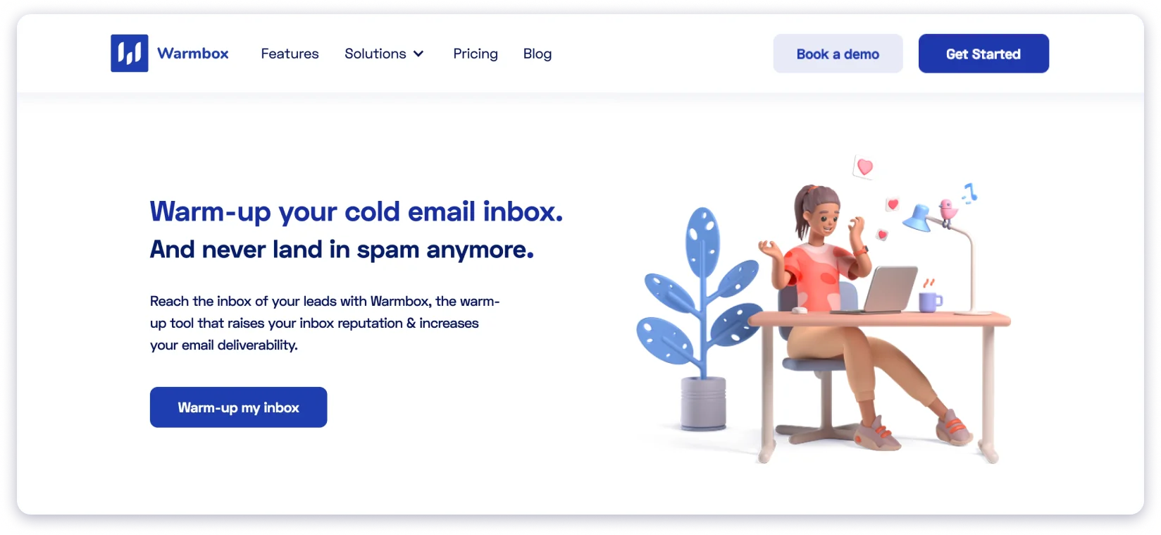 Warmbox is an AI-driven email warmup tool.