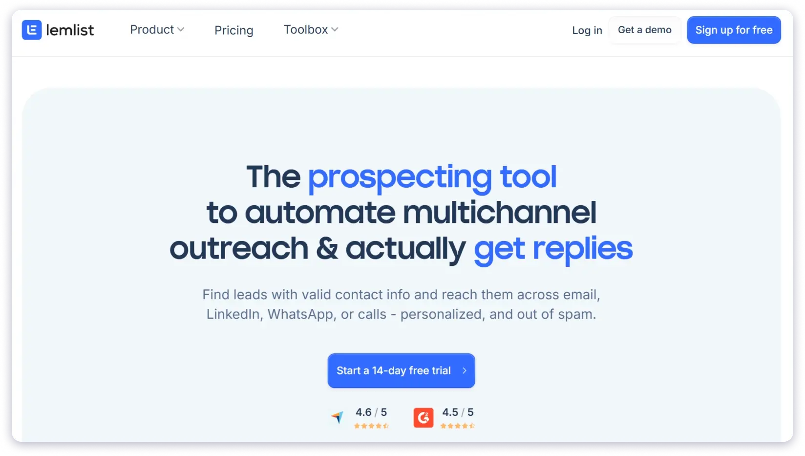 Lemlist can hep you with multichannel outreach automation.