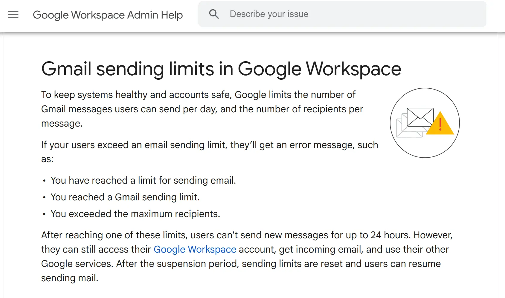 If you exceed Gmail's daily send limit your account will be temporarily blocked.