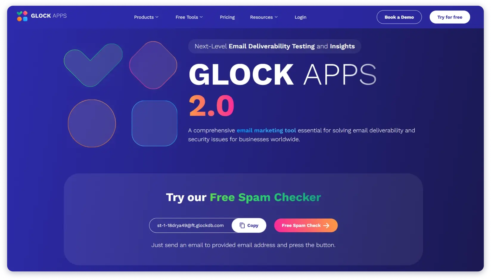 GlockApps is an email marketing tool that helps solve email deliverability issues and spot security flaws in your setup.