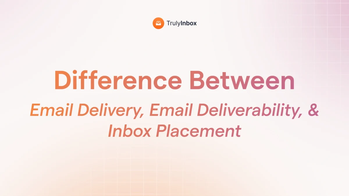 Most confuse delivery, deliverability, and inbox placement. I explain what each mean, how to measure them, and why the difference matters.